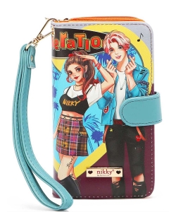 Nikky Phone Case Zip Around Wallet Wristlet NK20303P POP GENERATION